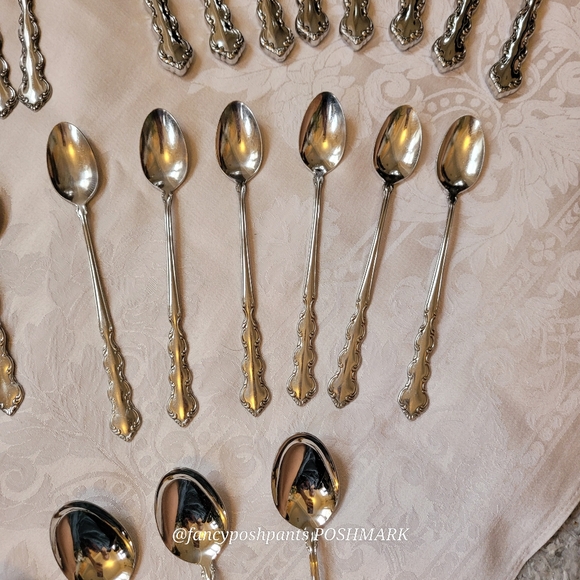 58pcs!ONEIDA Mozart stainless steel high quality extended luxury flatware set - Picture 14 of 17
